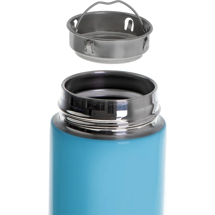 Adler AD 4506 Edelstahl Trinkflasche 473 ml mit Vakuumisolierung und Sensor Blau – Bild 6