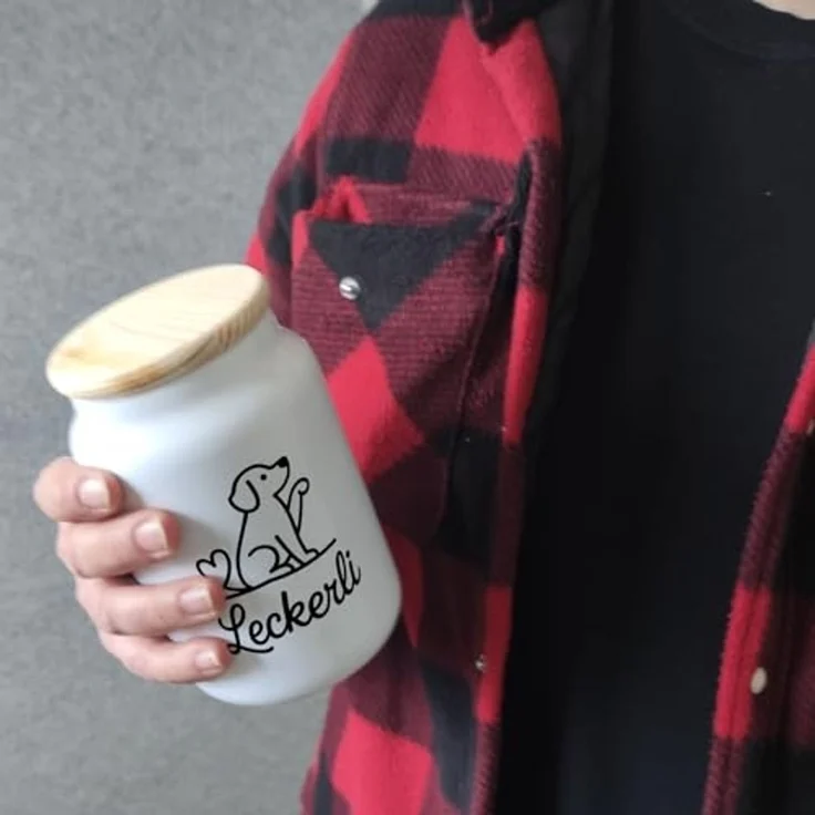 speecheese Keksdose Hunde Leckerli Herz Keksdose für Haustierfreunde – Bild 2