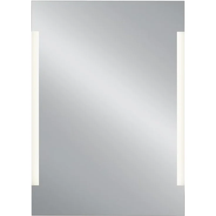 MIRRORS AND MORE 'Lucy' LED-Spiegel Spiegelglas, 15W, 1700lm, 4000K, IP20, 50x70cm – Bild 3
