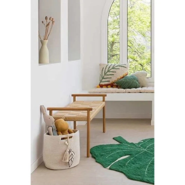 Lorena Canals Leaf Aufbewahrungskorb Beige – Bild 3