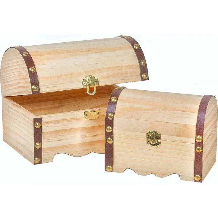 VBS Truhe, Runddeckel, 2 Stück