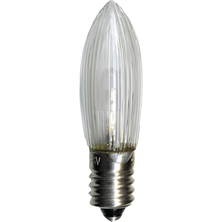 LED Ersatzleuchtmittel für Baumkerzen - warmweiß, 3 Stück – Bild 1