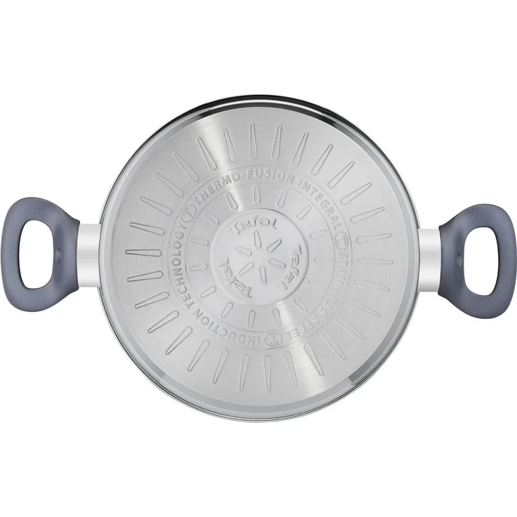 Tefal Kochtopf Daily Cook, Edelstahl, Edelstahl-Topf mit stehendem Deckel,Ausgießer,alle Herdarten,Induktion – Bild 3