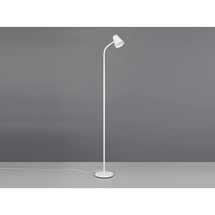 LED Stehlampe PONGO Weiß flexibel biegsam, Höhe 145cm – Bild 6