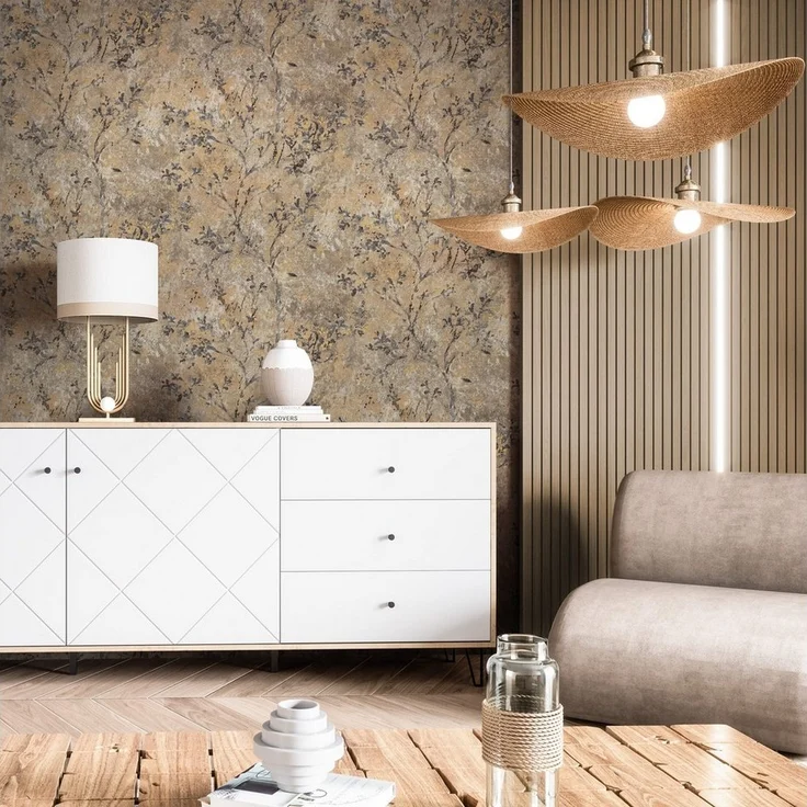 Newroom Vliestapete, strukturiert, Mustertapete, Vintage – Bild 3