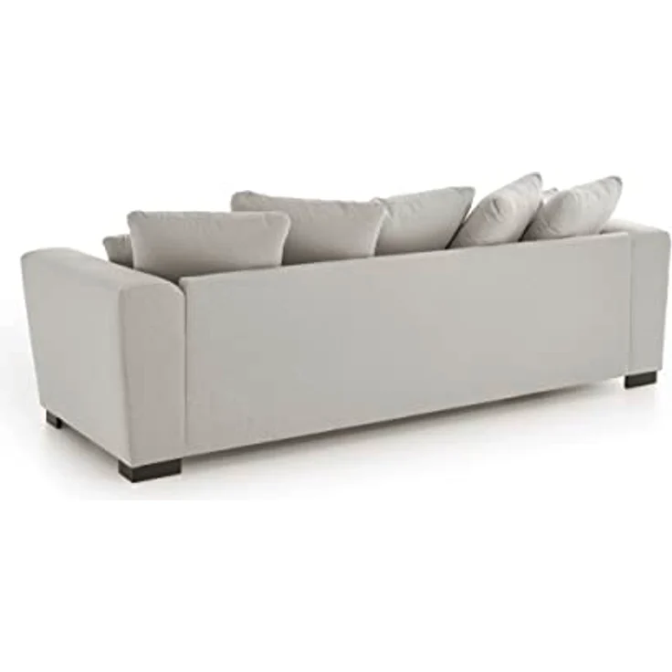 ATLANTIC home collection 3-Sitzer Sofa Mississippi, 266/91/84 cm, Beige – Bild 4