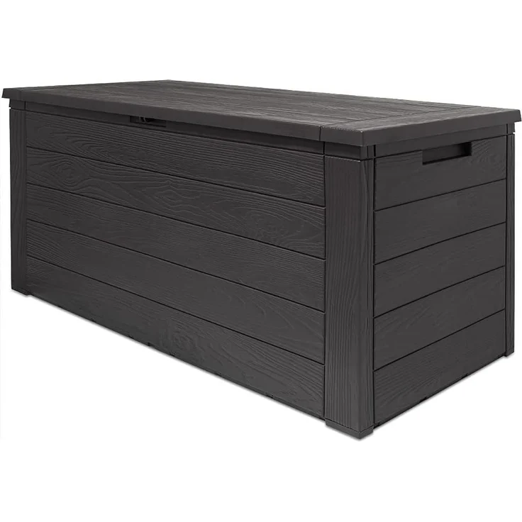 Kissenbox Woody 120 cm, anthrazit – Bild 1