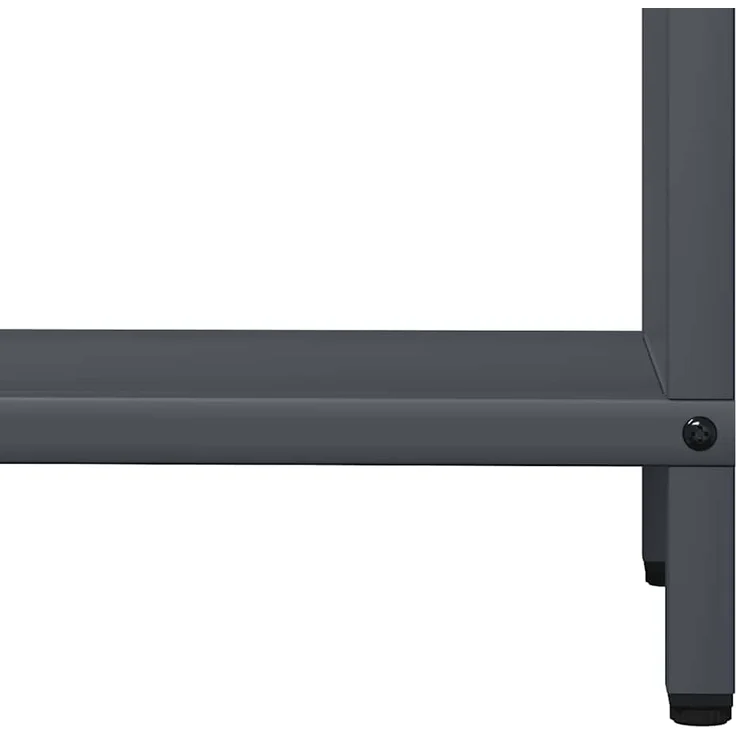 vidaXL Brennholzregal Anthrazit 60x25x60 cm Kaltgewalzter Stahl 864305 – Bild 7