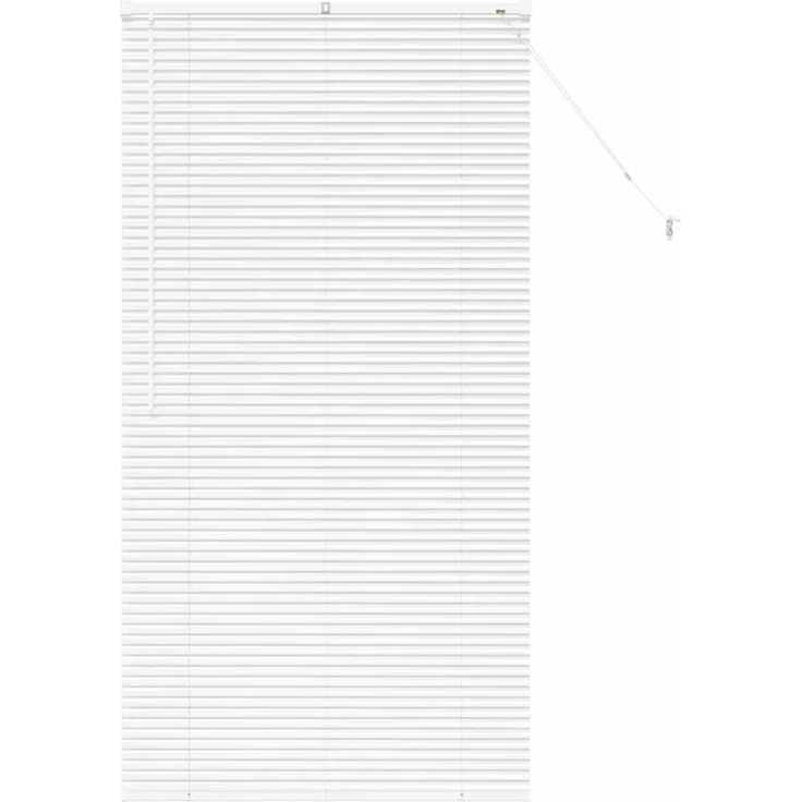 vidaXL Venezianische Jalousie Weiß 175 x 95 cm 25 mm Aluminium 42005996 – Bild 2