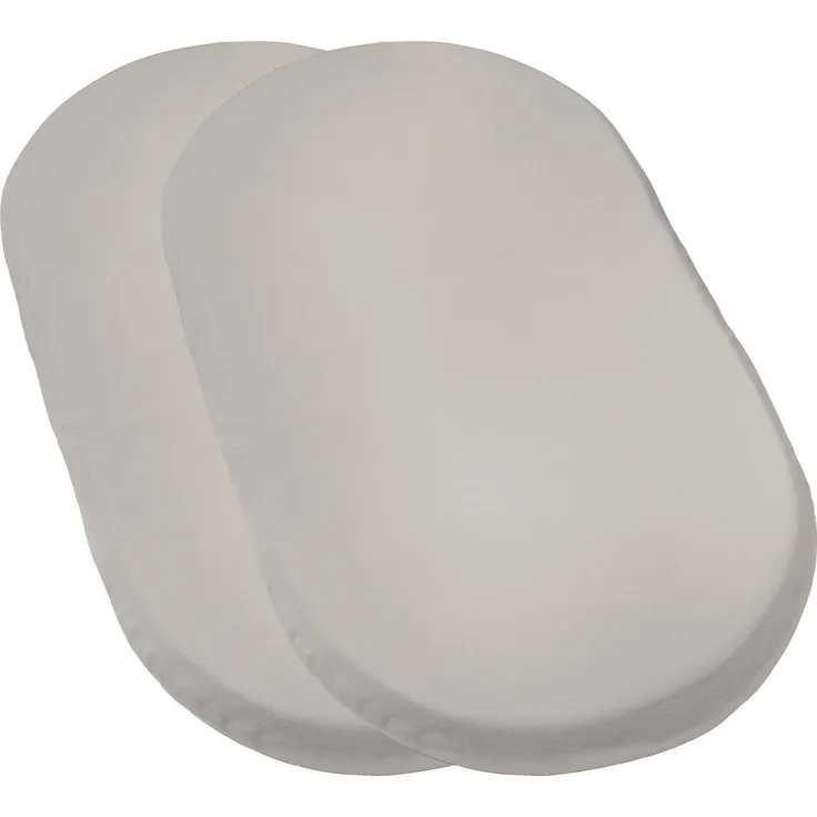 Erwin Müller Spannbettlaken Baby-Spannbettlaken "Murnau" 2er-Pack, Jersey, Gummizug: Rundumgummi, (1 Stück), Single-Jersey