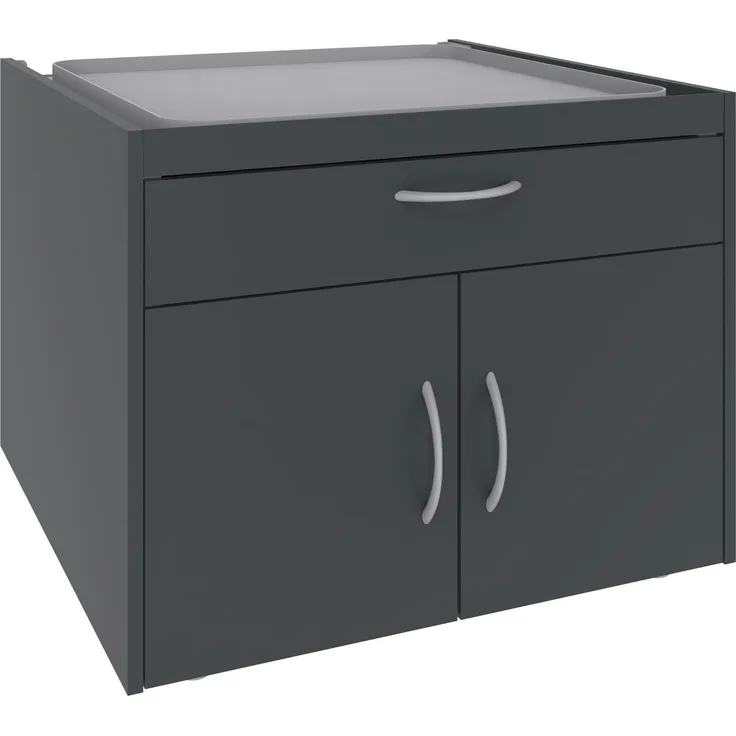 Waschmaschinenunterschrank >MRK Multiraumkonzept< in GRAPHIT - 70x52x68 (BxHxT)