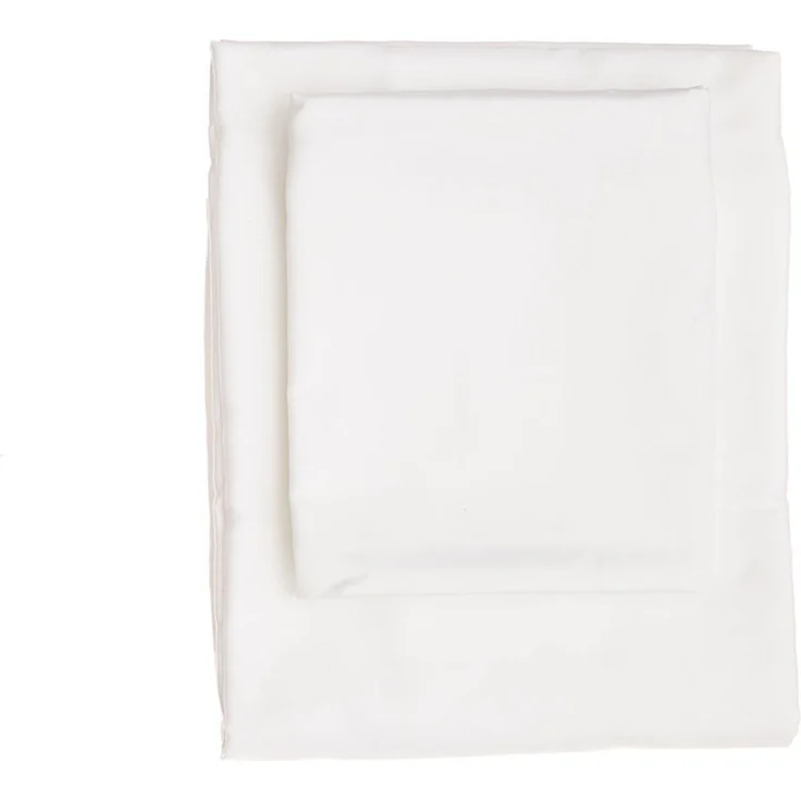 L'essentiel Maison 'De White' Satin-Spannbettlaken für Einzelbetten (DE), Weiß, 200+30 x 100 cm – Bild 3