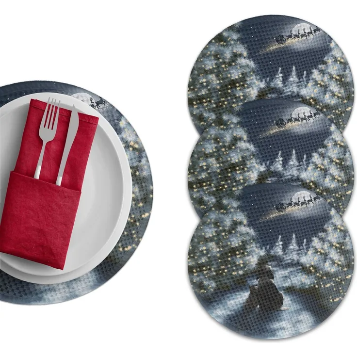 Hermia Concept '3723Supla' Tischset, Mehrfarbig, Ø 37 cm