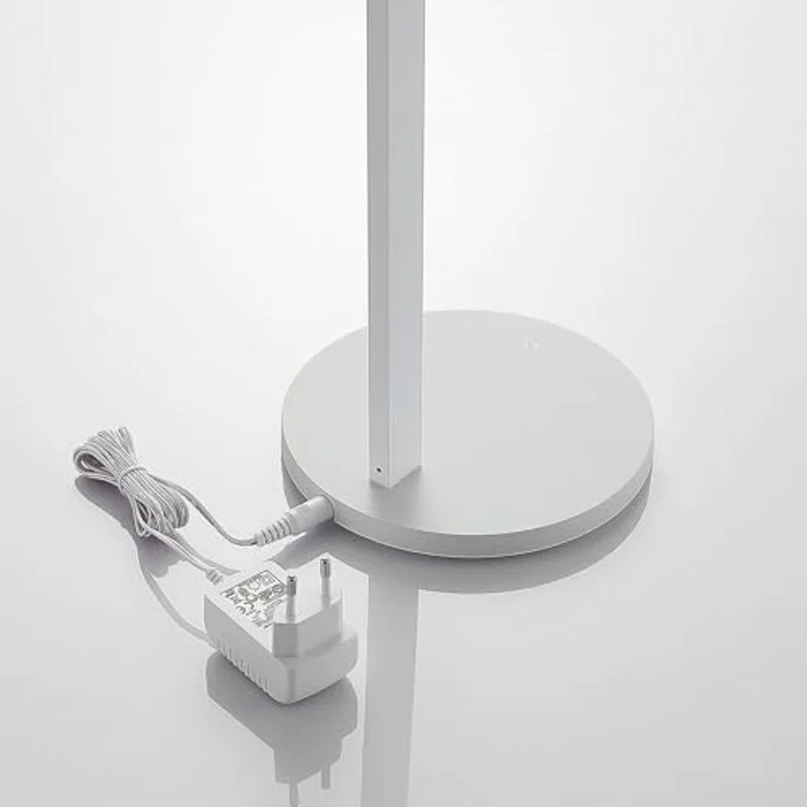 Lindby LED-Schreibtischlampe Loretta, Höhe 43 cm, weiß, verstellbar mit Dimm- und CCT-Funktion – Bild 9