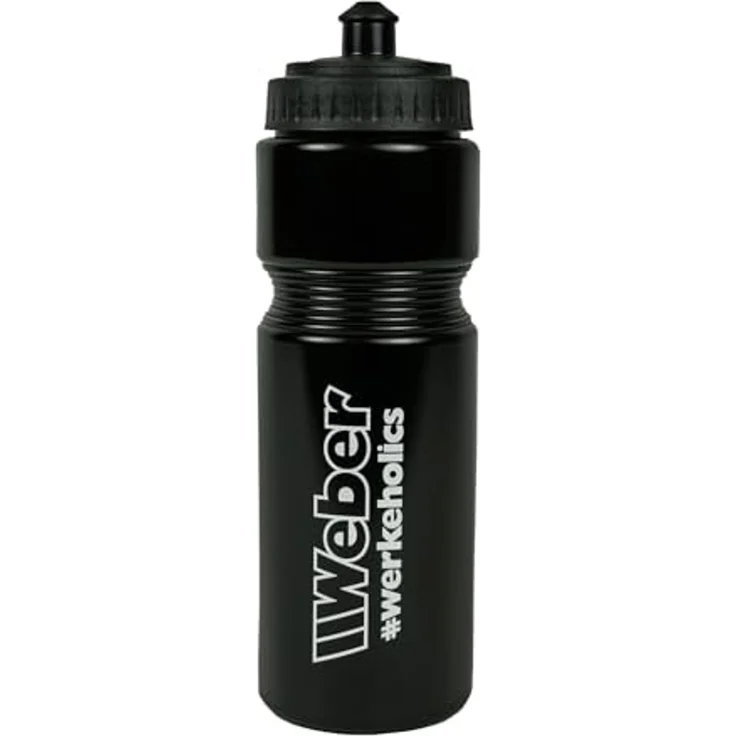 Weber GmbH Trinkflasche mit Schlauch Fahrradflasche, Inhalt 750ml, incl. Schraubdeckel mit Push-Pull Verschluss, Motorrad – Bild 4