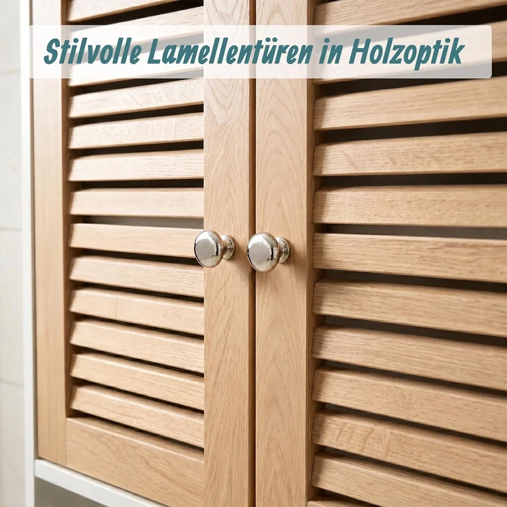 Relaxdays Waschmaschinenschrank mit 2 Türen – Bild 6
