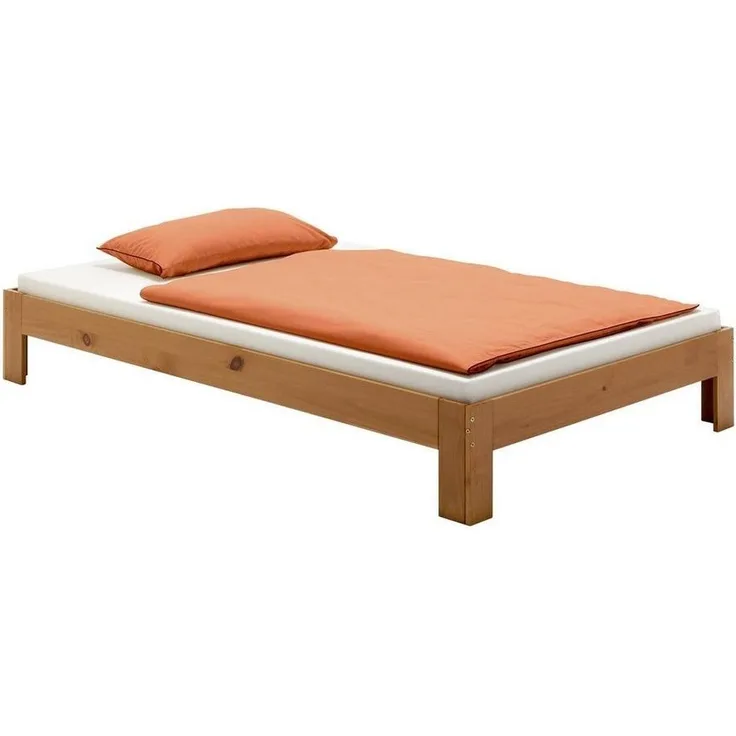 IDIMEX Futonbett Einzelbett Doppelbett Holzbett Massivholzbett Jugendbett Gästebett Thomas Kiefer massiv versch. Farben und Größen