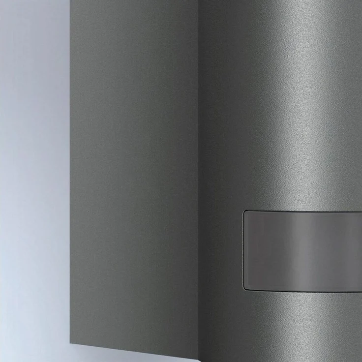 Steinel 'L 605 S' LED-Außenwandleuchte, mit 180°-Infrarot-Sensor, 3000 K warmweiß, 729 lm, Opalglas/Aluminium anthrazit, 26 x 13,1 x 7,8 cm – Bild 3