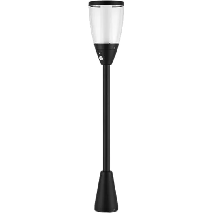 REV LUMUS 170 Solarleuchte Garten, Stehleuchte mit Bewegungsmelder, Gartenbeleuchtung, 200lm, 3000K, 2W, IP65, schwarz – Bild 3