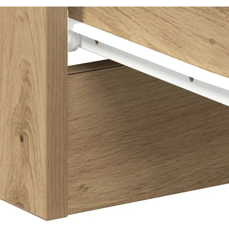 vidaXL Nachttisch Artisan-Eiche 38x35x55 cm Holzwerkstoff 861126 – Bild 12