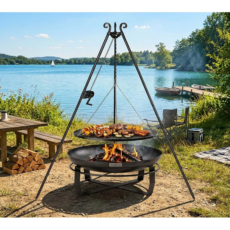 CookKing Schwenkgrill Set Viking 5 | mit