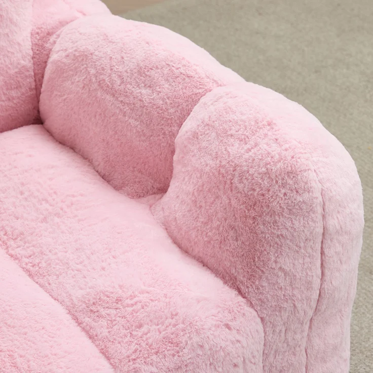 Love Bean Bag, Sitzsitz für Erwachsene, Ohne Montage sofort einsetzbar und leicht zu bewegen, geeignet für Wohnzimmer, Schlafzimmer und andere Umgebungen--Rosa--90x105x75cm--YOUDENOVA – Bild 8