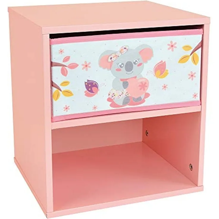 Fun House Koala Kinder Nachttisch mit Schublade, PM 713301
