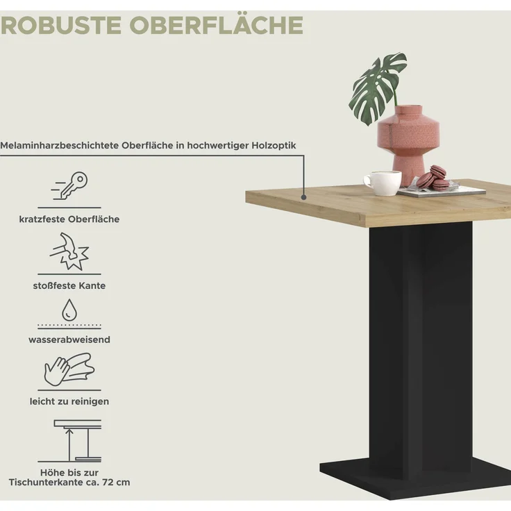 Gustav Esstisch in Artisan Eiche Nachbildung – Bild 6