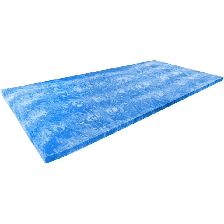 AM Qualitätsmatratzen, Topper Gelschaum weich, Basic Geltopper ohne Bezug, RG50, Made in Germany, H2, 4 cm hoch, 80x200 cm – Bild 5