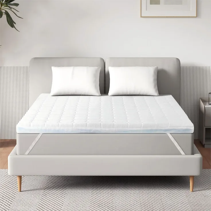 EGO Home Matratzen Topper 90x200, 7cm Höhe Matratzentopper aus Schaumstoff von 7 Zonen Schneiden, Öko-TEX Zertifiziert, 90x200 cm Matratzenauflage für Boxspringbett Matratzen Schlafsofa