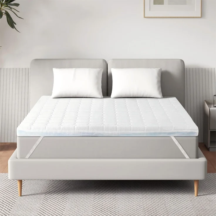 EGO Home Matratzen Topper 90x200, 7cm Höhe Matratzentopper aus Schaumstoff von 7 Zonen Schneiden, Öko-TEX Zertifiziert, 90x200 cm Matratzenauflage für Boxspringbett Matratzen Schlafsofa – Bild 1