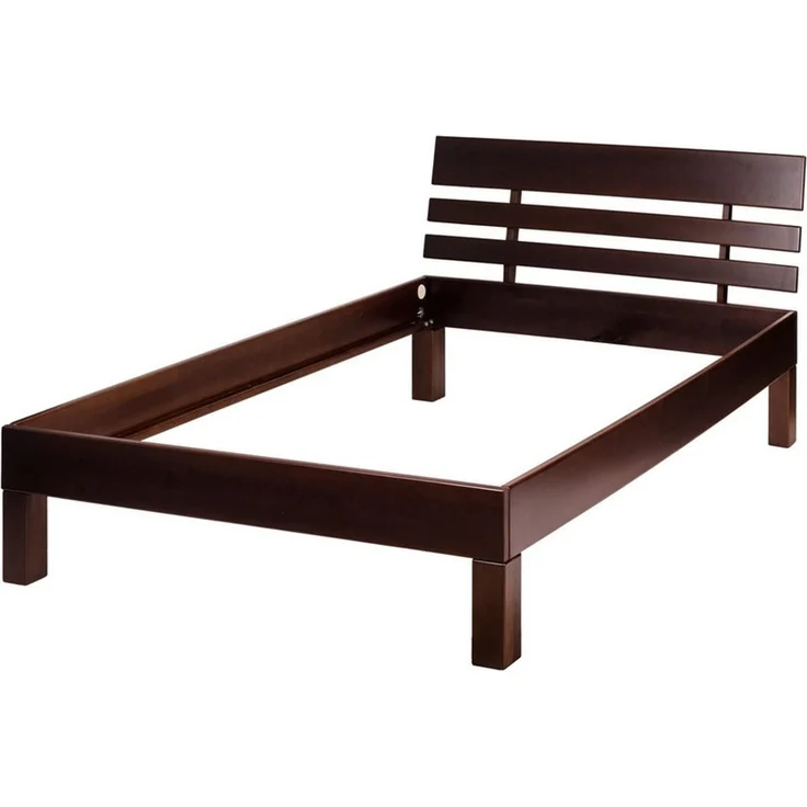 Krok Wood Massivholzbett Julia in Buche (farbig lackiert) – Bild 2