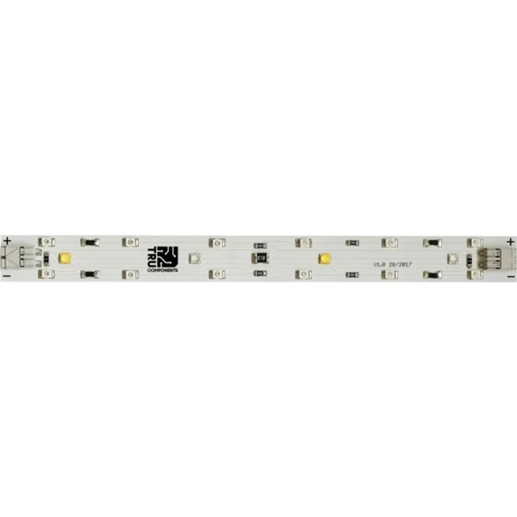 TRU COMPONENTS LED-Pflanzenleuchten mit Bügelfeder 12 V 180 mm neutralweiß blau