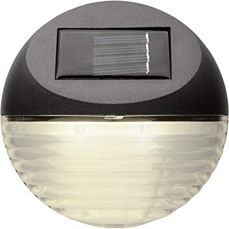 Best Season Solar Beleuchtung, Fency, braun, 11 x 11 x 4 cm, 479-01 – Bild 2