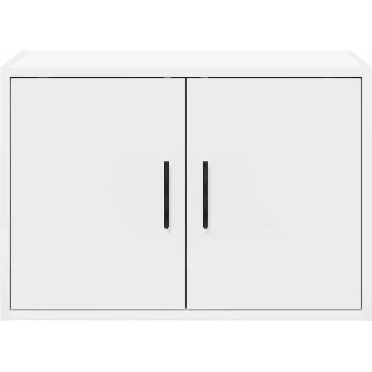 vidaXL Garagen-Wandschränke 2 Stk. Weiß Holzwerkstoff 860644 – Bild 6