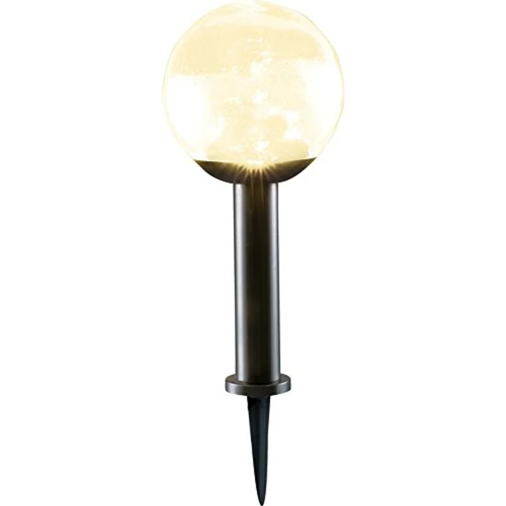 Heitronic Kaufbeuren 35904, LED-Erdspießleuchte aus Edelstahl, 12 Volt AC/DC, 1,8 Watt mit G4 Sockel, wechselbare LED Lampe – Bild 2