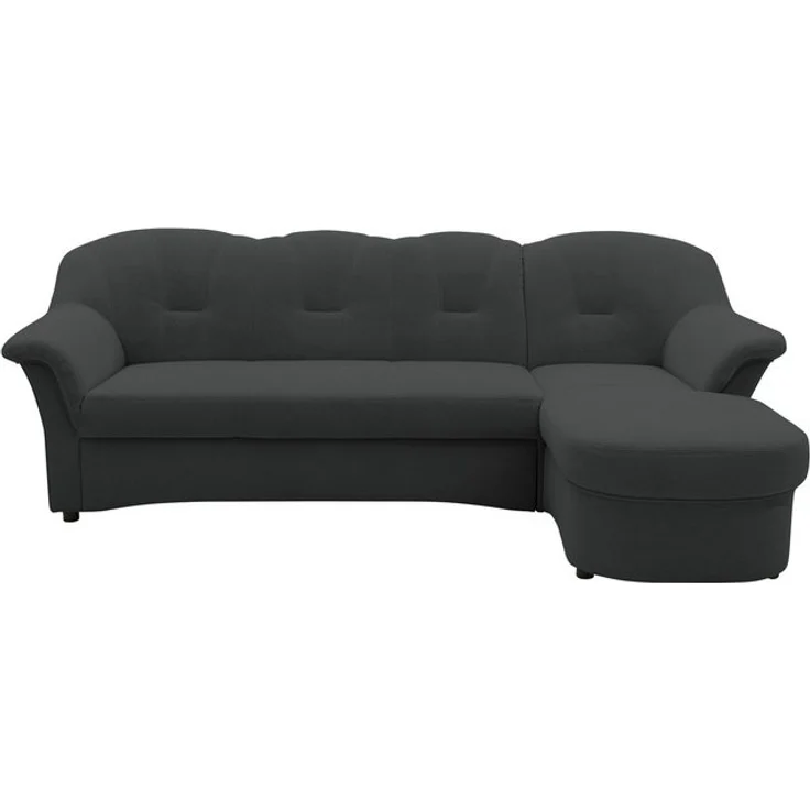 DOMO collection Ecksofa Flores Schlafsofa, B/T/H: 233/142/86 cm, L-Form, wahlweise mit Bettfunktion, wahlweise mit Federkern, auch in Leder – Bild 4