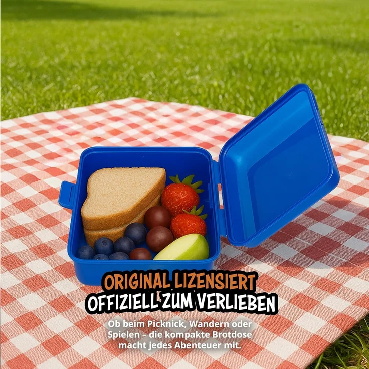 United Labels® Lunchbox mit Trennwand - Feuerwehrmann Sam, Kunststoff (PP) – Bild 6