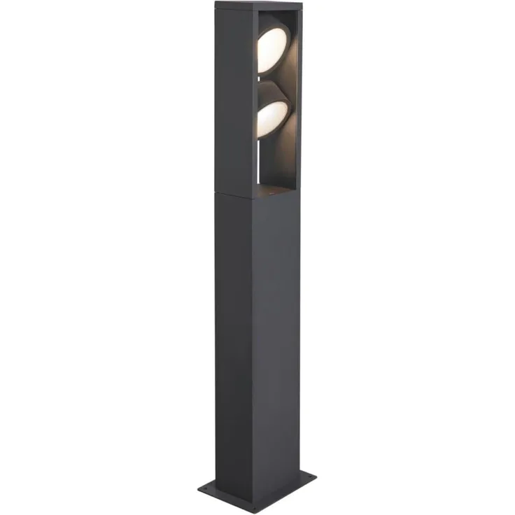 SLV 1004751 ESKINA FRAME 75 FL Outdoor LED Stehleuchte double anthrazit CCT switch 3000 4000K