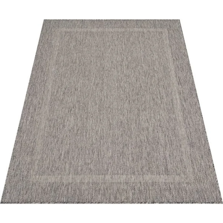 Carpettex Outdoorteppich Unicolor - Einfarbig, Läufer, Höhe: 5 mm, Teppich Wetterfest Balkon Küchenteppich Flachgewebe Sisaloptik – Bild 4