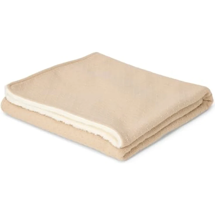Little Dutch Strick-/Fleece-Babydecke – Pure – 70 – Bild 3