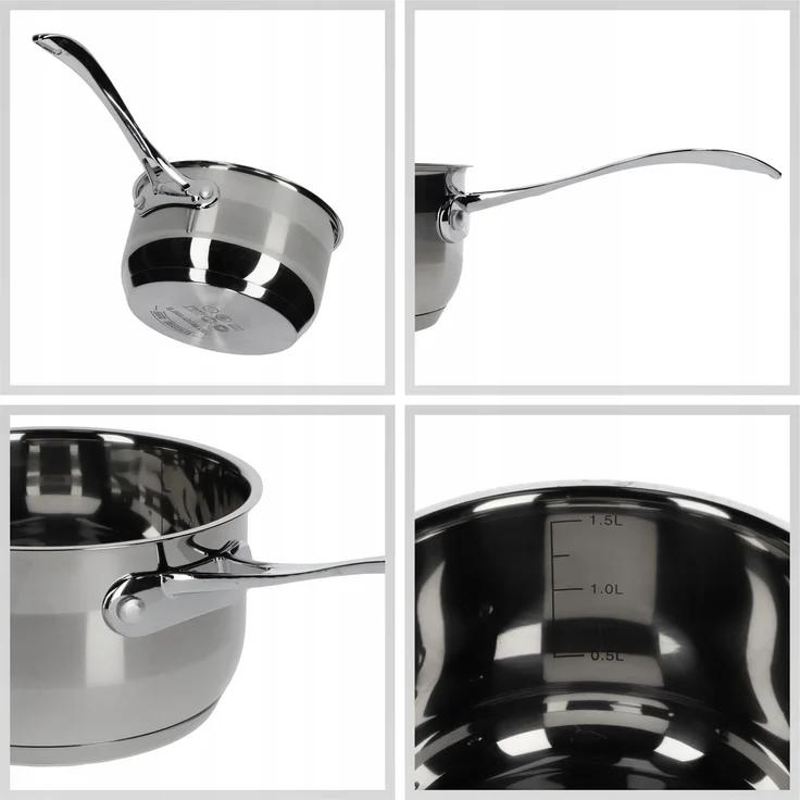 KADAX Saucentopf aus Stahl mit Griff, 16 cm, 1,8 l – Bild 7
