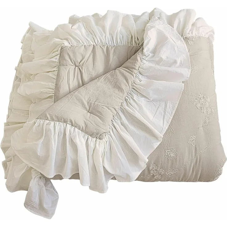Mirabeau Tagesdecke Quilt Clarissa grau