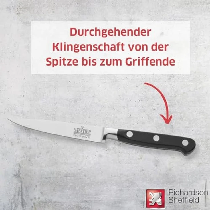 Richardson Sheffield V SABATIER Allzweckmesser – Bild 3
