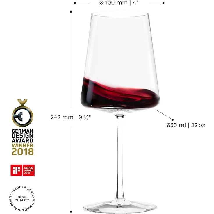 Stölzle Lausitz POWER Bordeauxglas 648 ml 6er Set – Bild 2