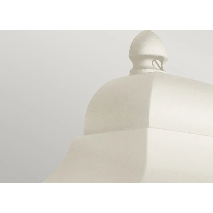 Elstead Lighting Deco Lane Wandleuchte 1-Light Cream IP44 E27 – Bild 6