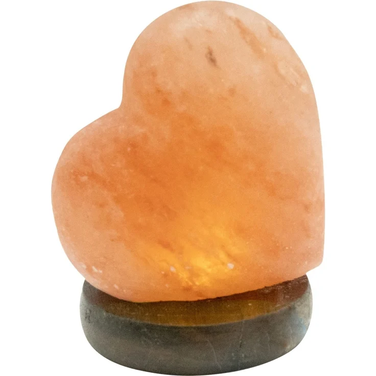 Salzkristall Lampe Tischlampe Salzkristalllampe Salzsteinlampe Salzlampe 28306 – Bild 1