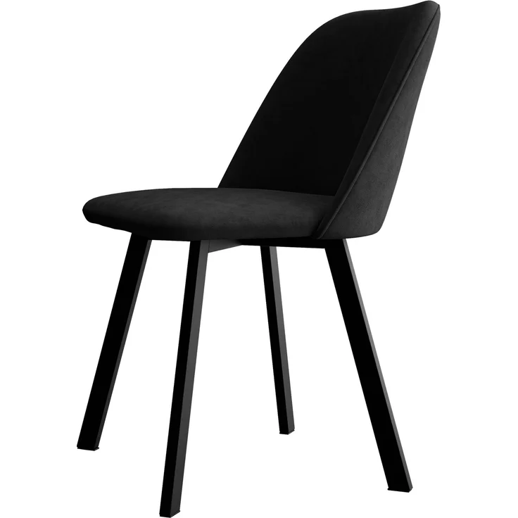 Mirjan24 Polsterstuhl K109 (Farbe: Uttario Velvet 2980), 80 x 58 x 47 cm – Bild 1