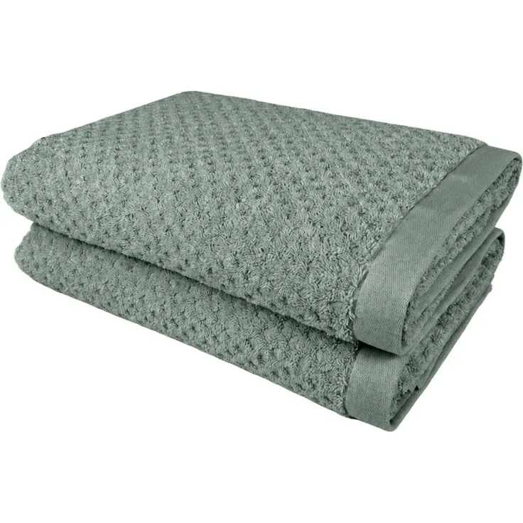 OTTO home Duschtücher Corrin, 2 Premium Duschtücher, 500 gr/m², 70x140cm, Frottier (2-St), 100% Baumwolle, mit Struktur, weich, 5 Jahre Garantie