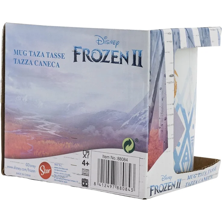 Tasse mit Frozen Motiv 325ml aus Keramik Anna & Elsa 11oz Kindertasse Mädchen – Bild 5